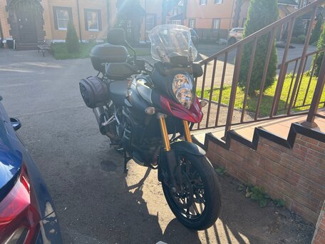 2015 Suzuki V-Strom 1000, красный, 650000 рублей, вид 1
