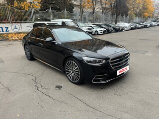 2021 Mercedes-Benz S-Класс 400 d Long 4MATIC VII (W223), чёрный, 9700000 рублей, вид 2