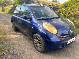 2003 Nissan Micra III (K12), синий, 260000 рублей, вид 1