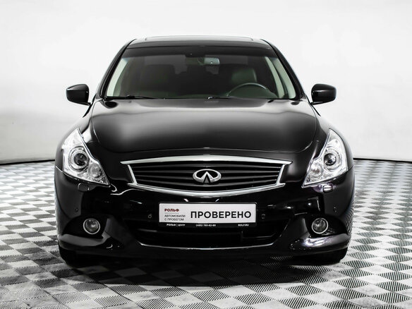 2011 Infiniti G G25 IV, чёрный - вид 1