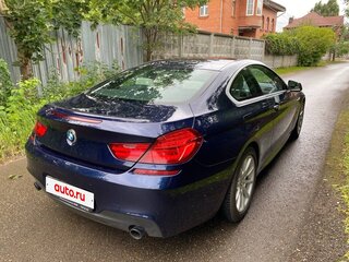2012 BMW 6 серии 640i III (F06/F13/F12), синий, 2490000 рублей, вид 5
