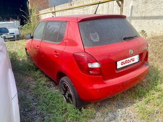 2011 Skoda Fabia II Рестайлинг, красный, 428000 рублей, вид 4