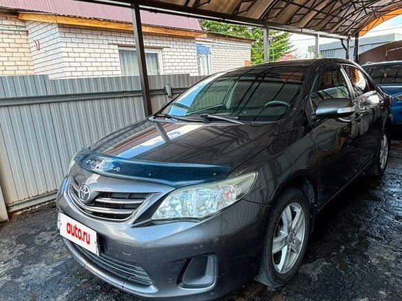 2011 Toyota Corolla X (E140, E150) Рестайлинг, чёрный, 1300000 рублей