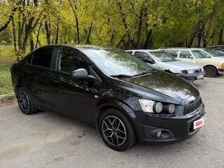 2012 Chevrolet Aveo II, чёрный, 750000 рублей, вид 2