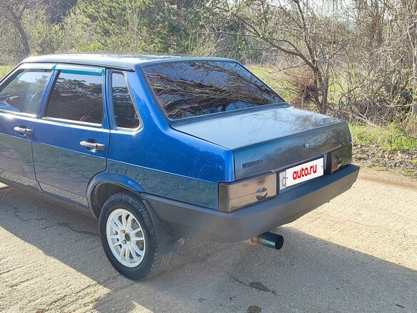 2006 Lada (ВАЗ) 21099, синий, 190000 рублей - вид 8