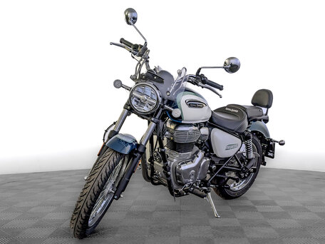 2026 Royal Enfield Meteor, голубой, 528000 рублей, вид 4
