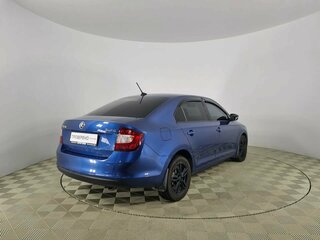 2018 Skoda Rapid I Рестайлинг, синий, 1030000 рублей, вид 5