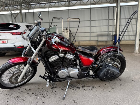 1993 Honda Steed 400, красный, 325000 рублей - вид 2