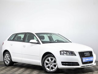 2013 Audi A3 II (8P) Рестайлинг 2, белый, 1299000 рублей, вид 1