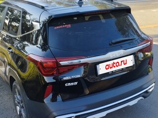 2022 Kia Seltos I Рестайлинг, чёрный, 2350000 рублей, вид 2