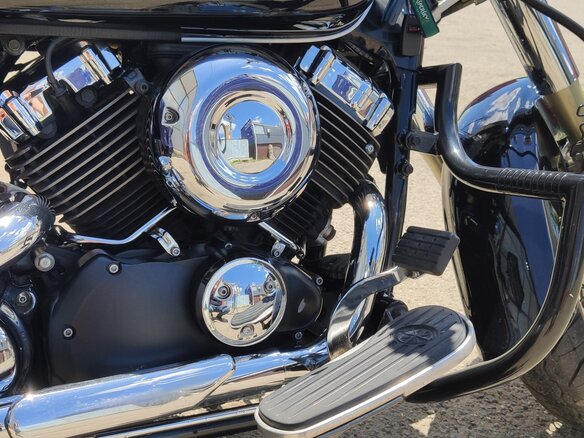 2008 Yamaha XVS400 Drag Star, чёрный, 390000 рублей - вид 7