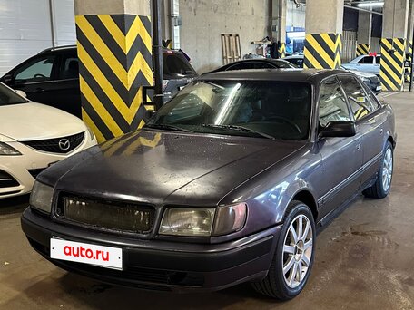 1993 Audi 100 IV (C4), фиолетовый, 160000 рублей, вид 1