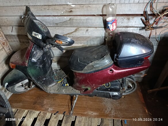 1996 Honda Topic, красный, 23000 рублей