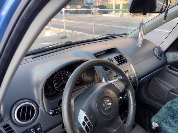 2009 Suzuki SX4 I (Classic), синий, 600000 рублей - вид 5