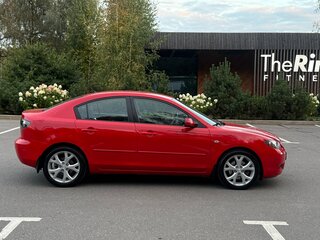 2008 Mazda 3 4-speed I (BK) Рестайлинг, красный, 715000 рублей, вид 3