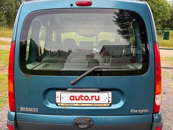 2008 Renault Kangoo I Рестайлинг, синий, 380000 рублей - вид 5