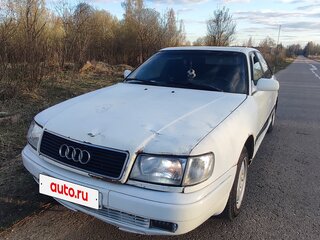 1991 Audi 100 IV (C4), белый, 160000 рублей, вид 2