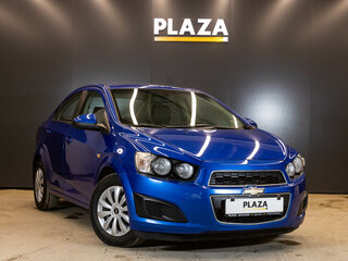 2013 Chevrolet Aveo II, синий, 750000 рублей, вид 2