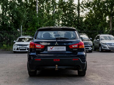 2011 Mitsubishi ASX I, синий, 730000 рублей, вид 4