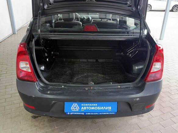 2010 Renault Logan I Рестайлинг, чёрный - вид 8