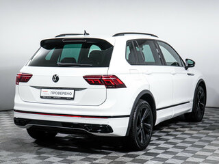 2021 Volkswagen Tiguan II Рестайлинг, белый, 4369000 рублей, вид 5