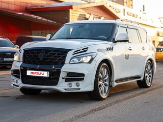 2010 Infiniti QX56 II, белый, 980000 рублей, вид 1