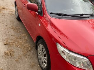 2008 Toyota Corolla AMT X (E140, E150), красный, 790000 рублей, вид 2