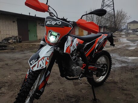 2024 Kayo T2 250 MX, белый, 115000 рублей, вид 1