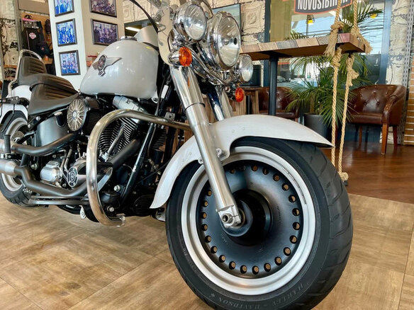 2011 Harley-Davidson Fat Boy, белый - вид 5