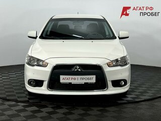 2013 Mitsubishi Lancer X Рестайлинг, белый, 995000 рублей, вид 3