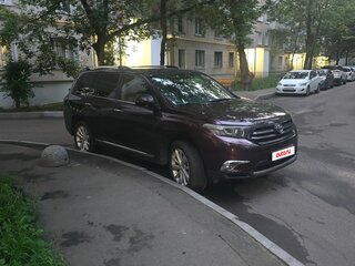 2012 Toyota Highlander II (XU40) Рестайлинг, пурпурный, 1275000 рублей, вид 1