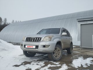 2007 Toyota Land Cruiser Prado 5-speed 120 Series, серебристый, 2150000 рублей, вид 1