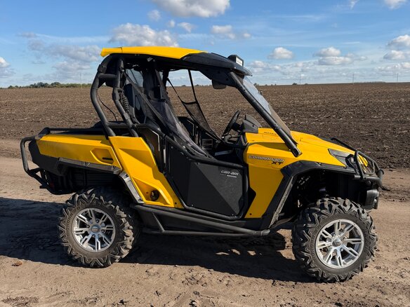2012 BRP Can-Am Commander 1000, жёлтый, 960000 рублей - вид 3