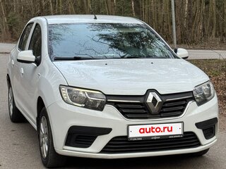 2020 Renault Logan II Рестайлинг, белый, 910000 рублей, вид 3