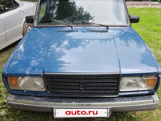2000 Lada (ВАЗ) 2107, синий, 75000 рублей, вид 2