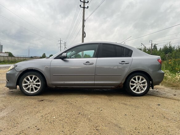 2004 Mazda 3 I (BK), серый, 330000 рублей - вид 3