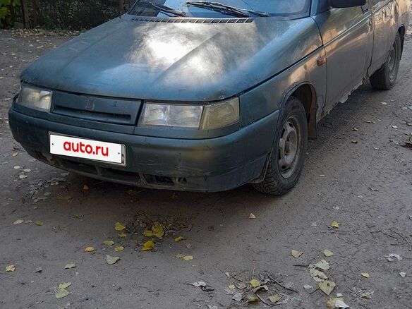 1998 Lada (ВАЗ) 2110, зелёный