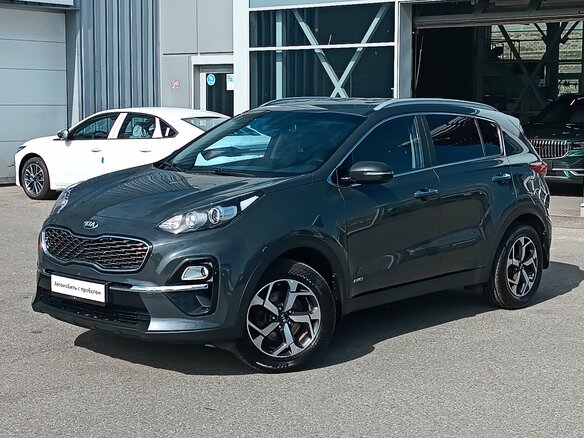 2020 Kia Sportage IV Рестайлинг, серый, 1960000 рублей