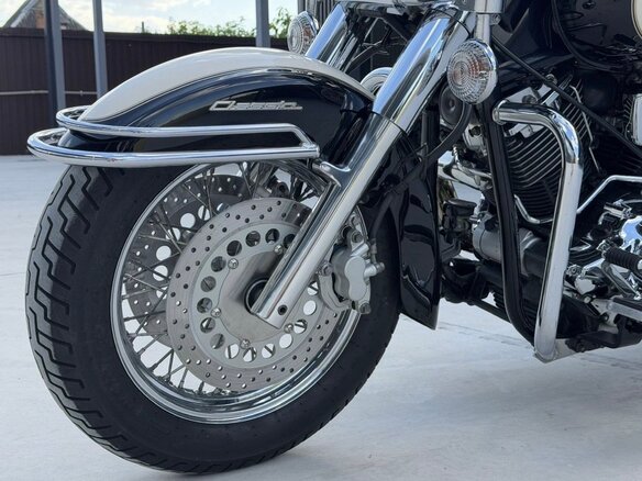 2006 Yamaha XVS1100, чёрный - вид 9