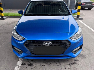 2018 Hyundai Solaris II, синий, 770000 рублей, вид 2