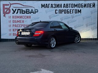 2011 Mercedes-Benz C-Класс 180 BlueEFFICIENCY III (W204) Рестайлинг, синий, 1320000 рублей, вид 5