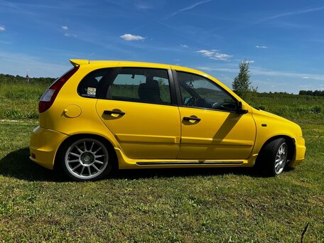 2010 Lada (ВАЗ) Kalina Sport I, жёлтый, 420000 рублей, вид 2