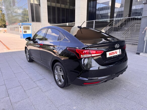 2020 Hyundai Solaris II Рестайлинг, чёрный - вид 6