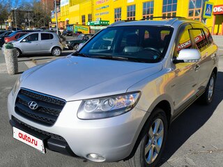 2008 Hyundai Santa Fe II, серебристый, 1200000 рублей, вид 2