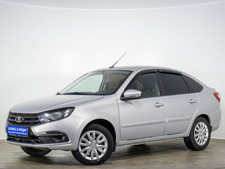 2021 Lada (ВАЗ) Granta I Рестайлинг, серебристый, 749000 рублей, вид 3