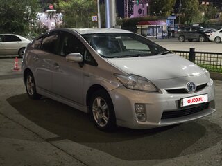 2009 Toyota Prius III (XW30), серый, 850000 рублей, вид 2