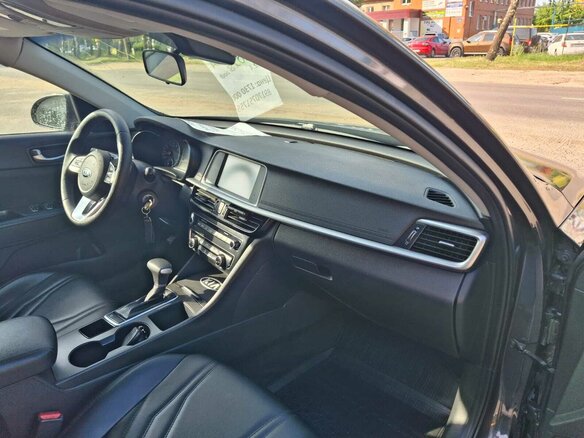 2018 Kia Optima IV Рестайлинг, серый, 1470000 рублей - вид 9