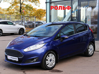2015 Ford Fiesta Mk6 Рестайлинг, синий, 647000 рублей, вид 1