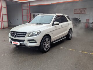 2012 Mercedes-Benz M-Класс 350 CDI III (W166), белый, 2150000 рублей, вид 1