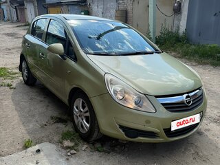 2007 Opel Corsa D, зелёный, 650000 рублей, вид 4